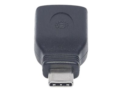 MANHATTAN 354646 Manhattan Adapter SuperSpeed USB-C 3.1 Gen1 na USB typ-A M/F czarny