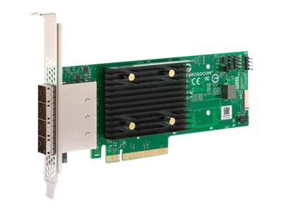 Kontroler HBA Lenovo ThinkSystem 440-16e SAS/SATA PCIe Gen4 12Gb/s 16-port zewnętrzny