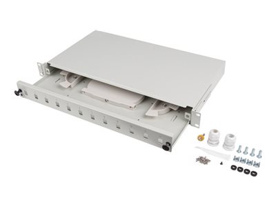 LANBERG Przełącznica światłowodowa 12XSCSX/12XLCDX Rack 19inch