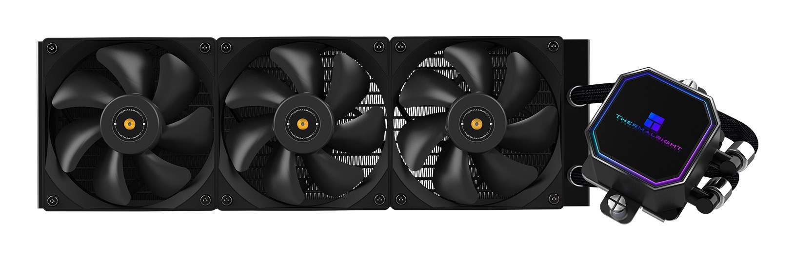 Kompletne chłodzenie wodne Thermalright Frozen Prism 360 BLACK z podświetleniem RGB, 360 mm, czarne