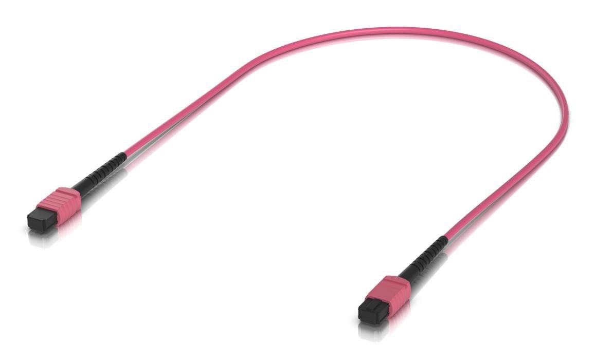Ubiquiti UACC-OFC-MA-MPMP-0.5M-10 kabel InfiniBand / światłowodowy 0,5 m Różowy