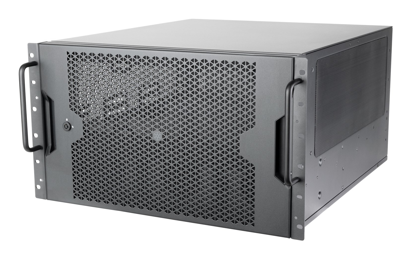Futerał SilverStone RM600 do montażu w szafie, E-ATX / SSI-EEB, format 6U - ciemnoszary