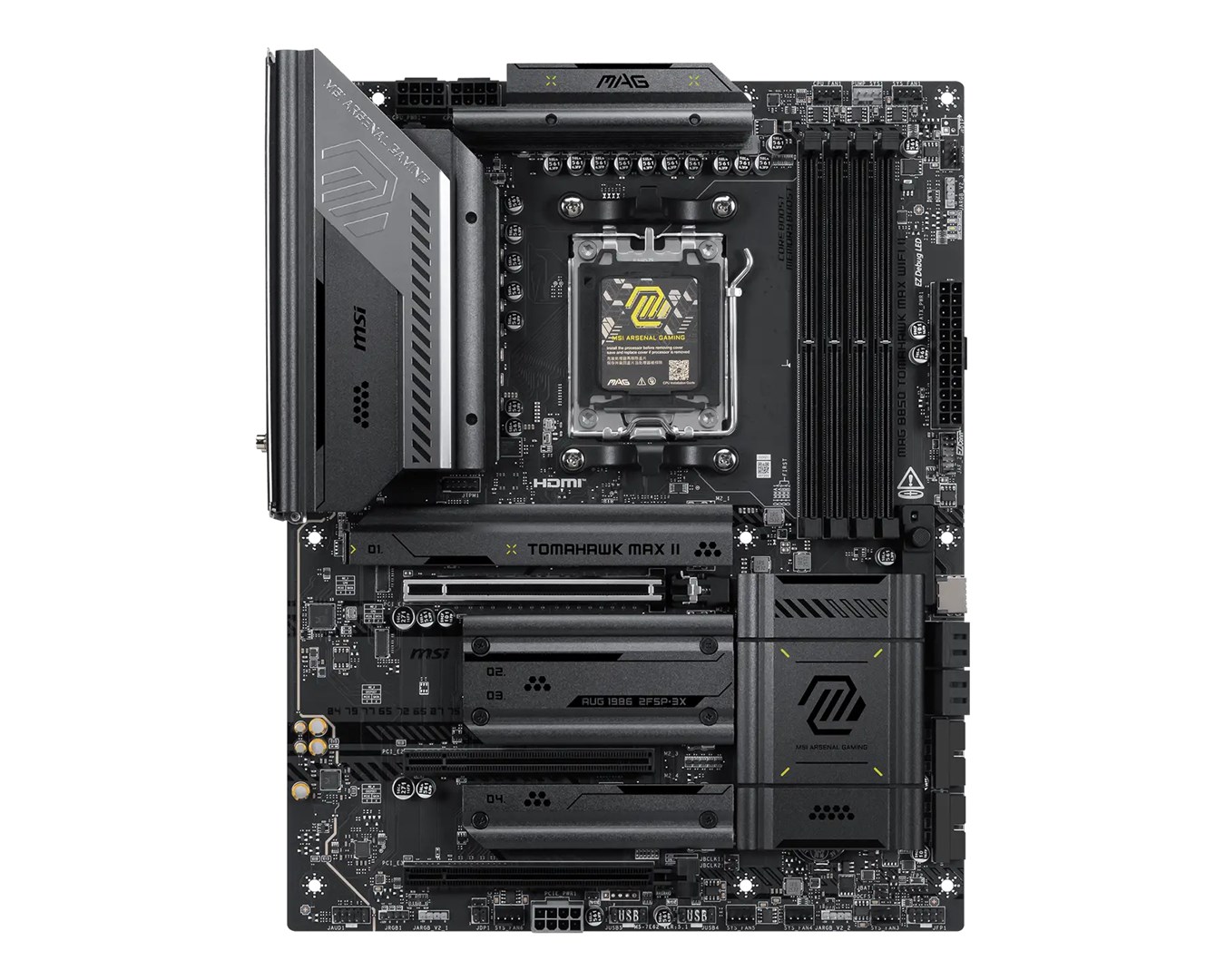 MSI MAG B850 TOMAHAWK MAX WIFI II płyta główna AMD B850 Gniazdo AM5 ATX