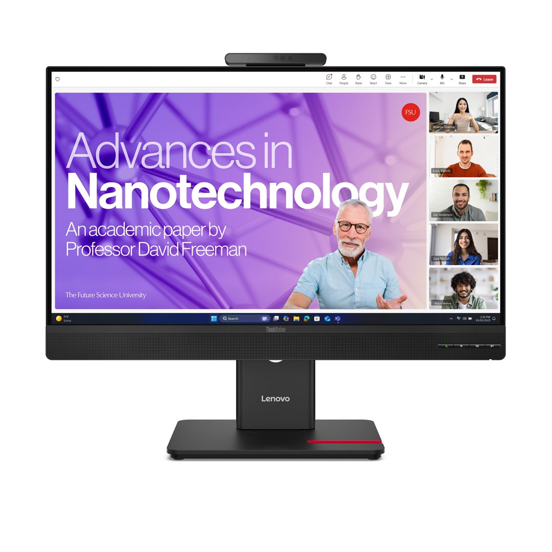 Lenovo ThinkVision T27QD-4v monitor komputerowy 68,6 cm (27") 2560 x 1440 px Quad HD LCD Czarny