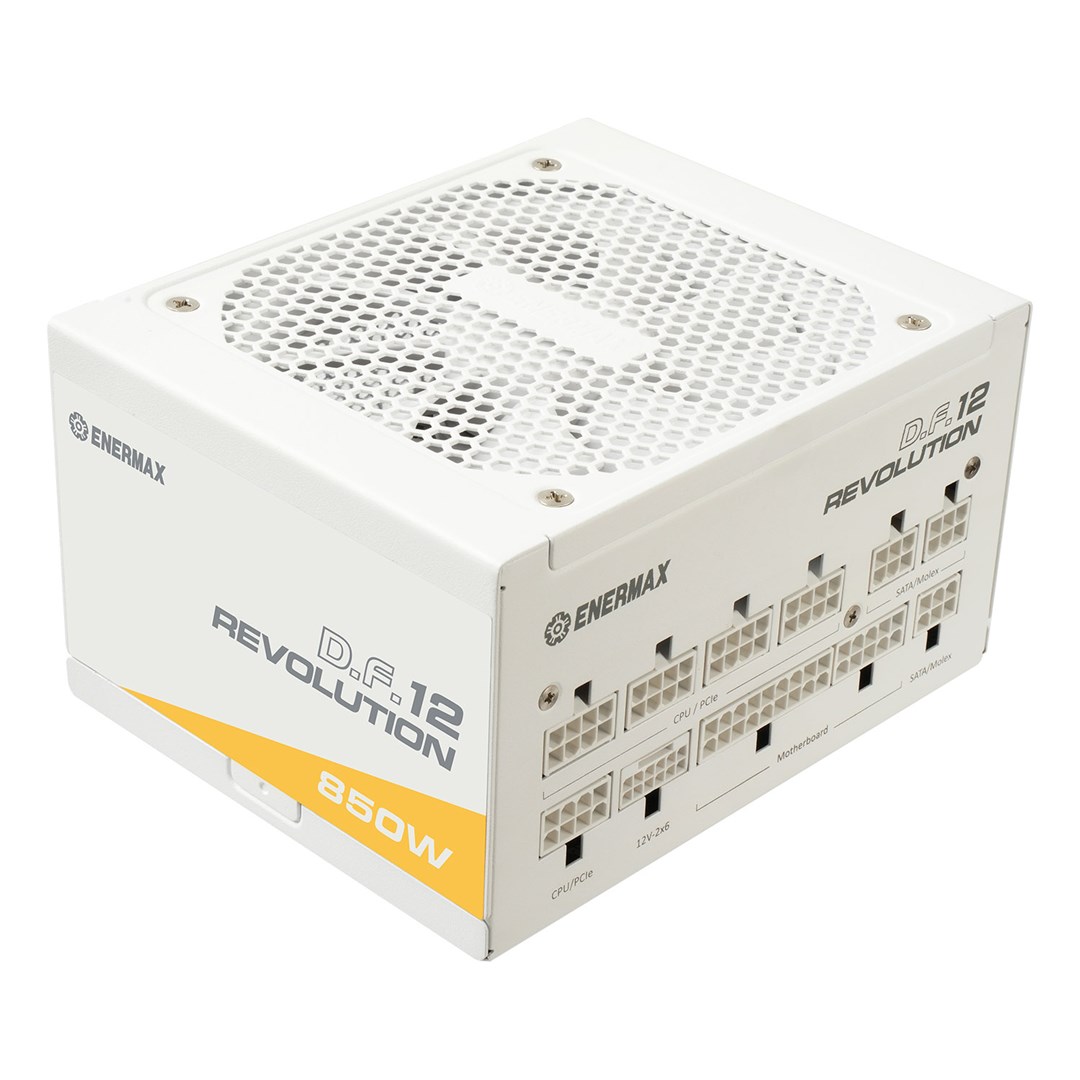 Zasilacz Enermax Revolution D.F.12 850 W 20+4 pin ATX ATX Biały (ETV850G-W)