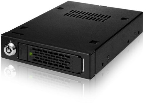 Icy Dock MB991IK-B panel drive bay 2.5" Taca napędu pamięci masowej Czarny