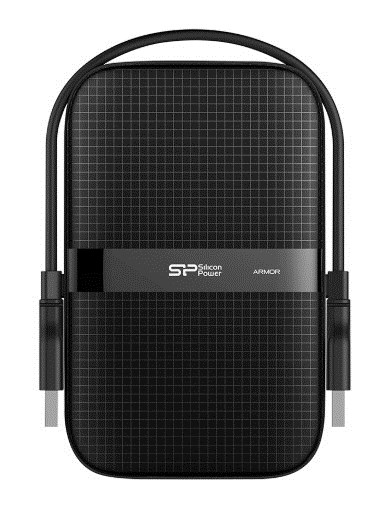 Silicon Power Armor A60 zewnętrzny dysk twarde 2 GB Czarny
