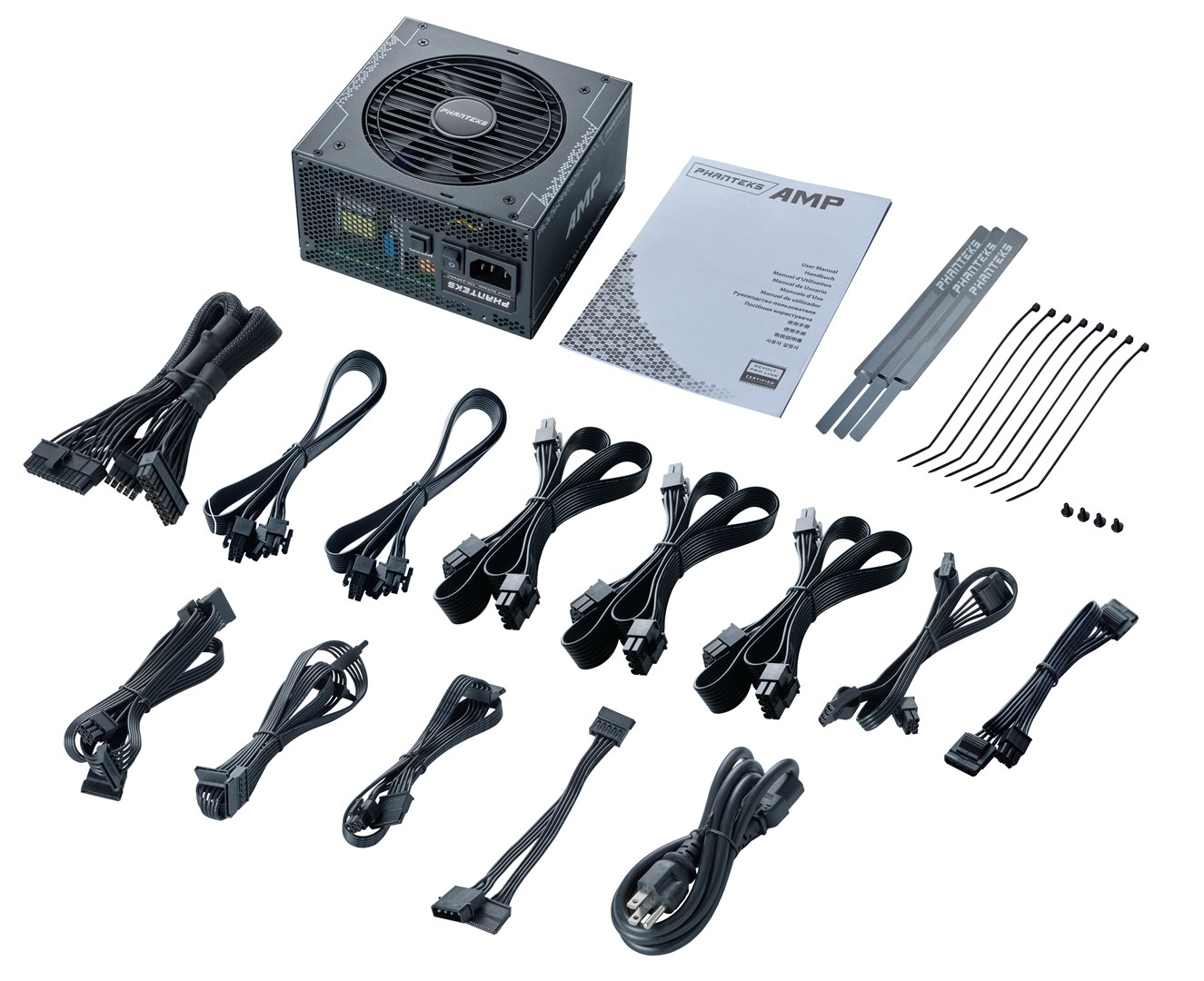 Zasilacz PHANTEKS AMP GH 850W 80 PLUS Gold, PCIe 5.1, ATX 3.1 - 850 Watt,