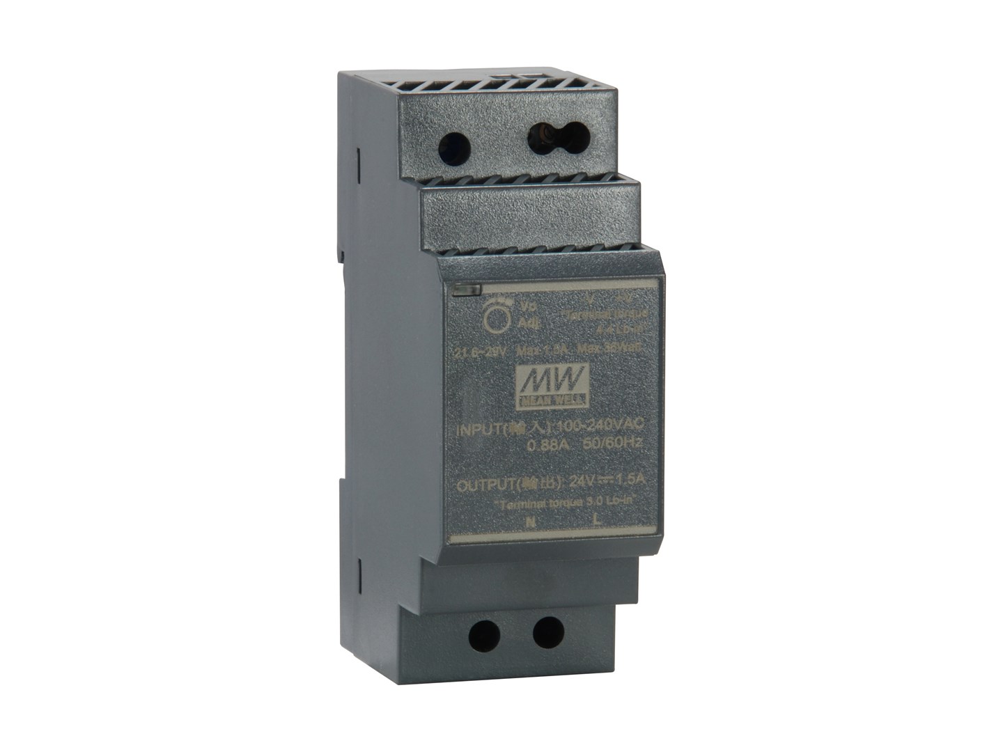 LevelOne POW-2411 moduł zasilaczy 30 W Czarny