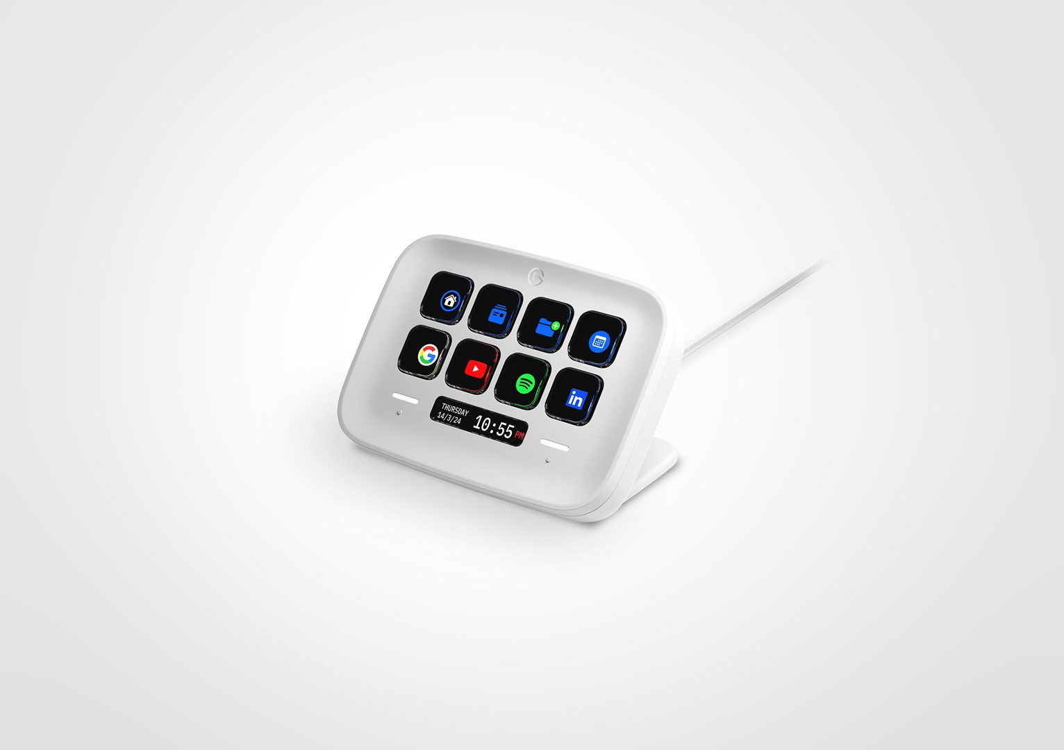 Kontroler zewnętrzny Elgato Stream Deck Neo, biały, 8 konfigurowalnych klawiszy