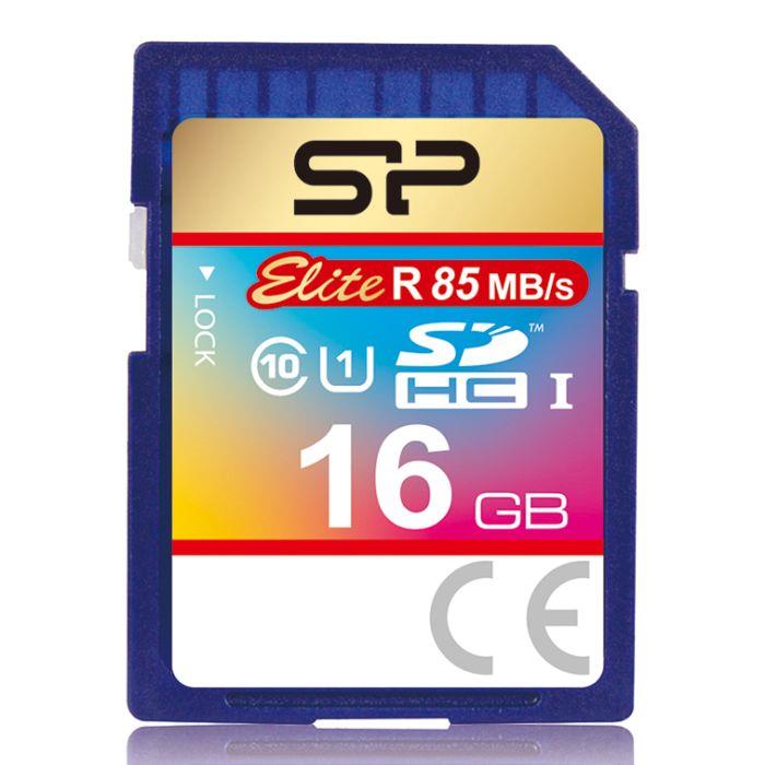 Karta pamięci Silicon Power SDHC Elite 16GB (85/10 MB/s) Class 10 UHS-I U1