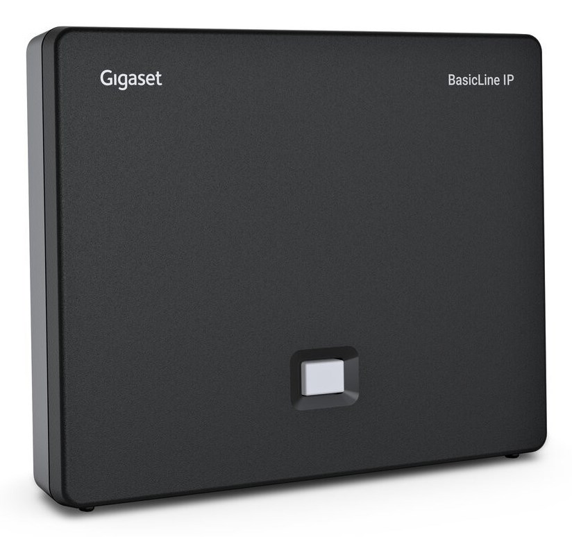 Gigaset BasicLine IP stacja bazowa DECT Czarny