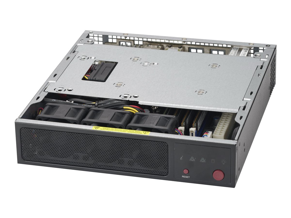 Obudowa serwerowa Supermicro CSE-101F Rack 1U, Mini-ITX, bez zasilacza