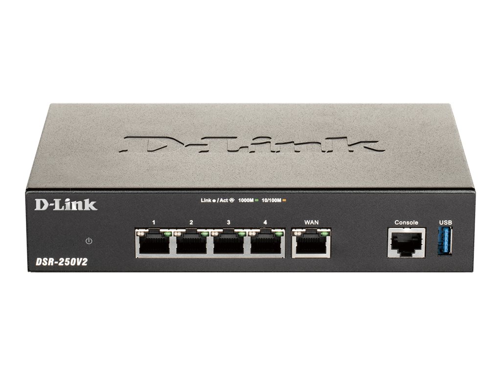 Router bezpieczeństwa VPN D-Link DSR-250V2
