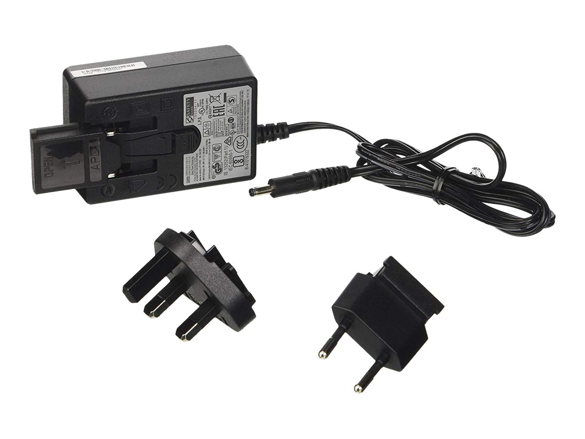 DLINK PSM-12V-38-B D-Link 12V 3A PSU Accessory Black (Interchangeable Euro/ UK plug)