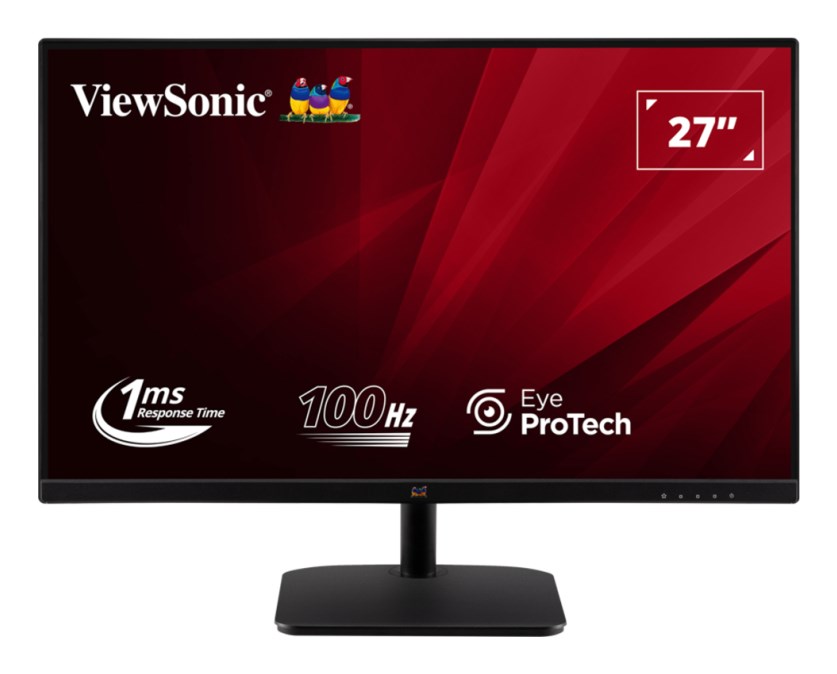 Viewsonic VA2732-H-2 monitor komputerowy 68,6 cm (27") 1920 x 1080 px Full HD LED Czarny