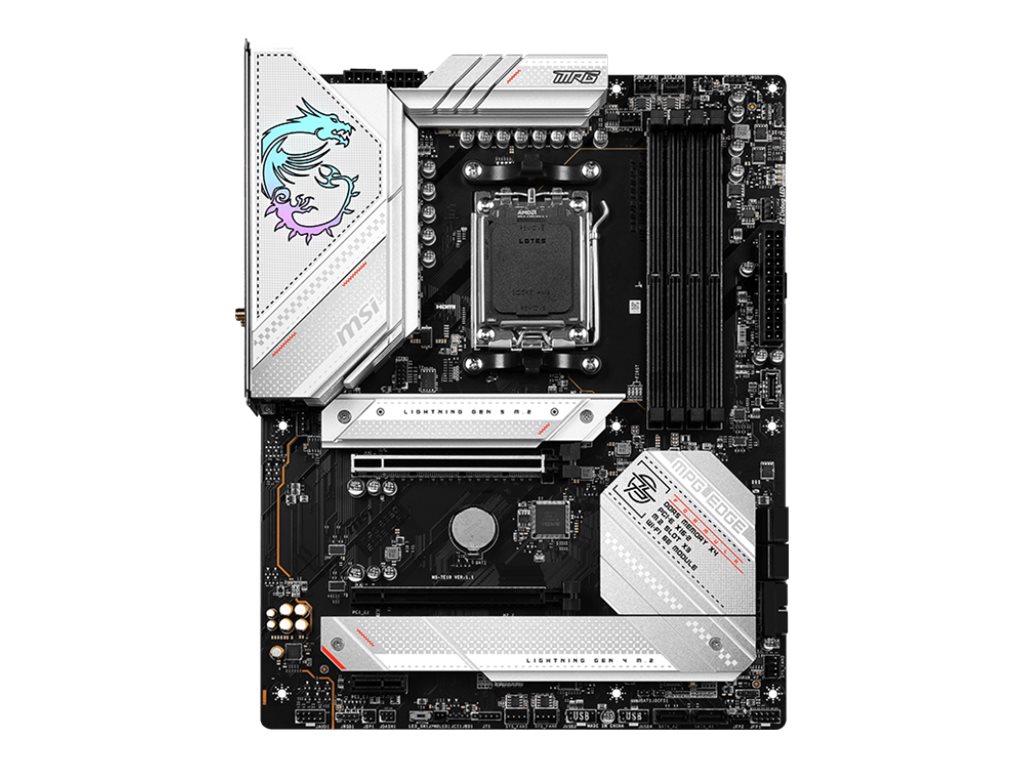 MSI MPG B650 EDGE WIFI AMD Socket AM5 DDR5 up to 128GB 2xPCIe x16 6xSATA ATX