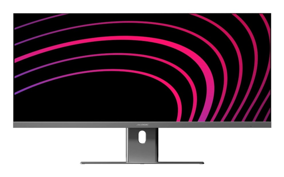 ALOGIC Edge monitor komputerowy 86,4 cm (34") 3440 x 1440 px UltraWide Quad HD Szary