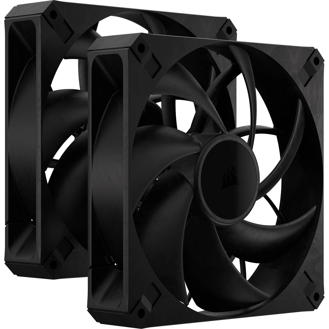 Wentylator Corsair RS140 MAX 14cm Czarny 2szt.
