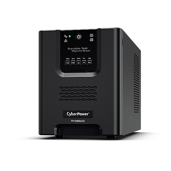UPS GreenPower CyberPower PR1500ELCD (1500VA/1350W;VI; Tower; Sinus; 8xIEC)