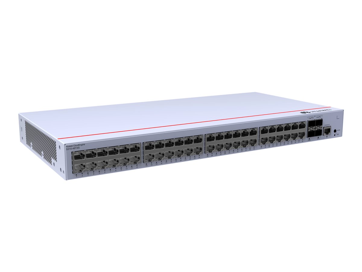 HUAWEI Switch S310-48T4S 48x10/100/1000BASE-T ports 4xGE SFP ports AC power eKit Stock