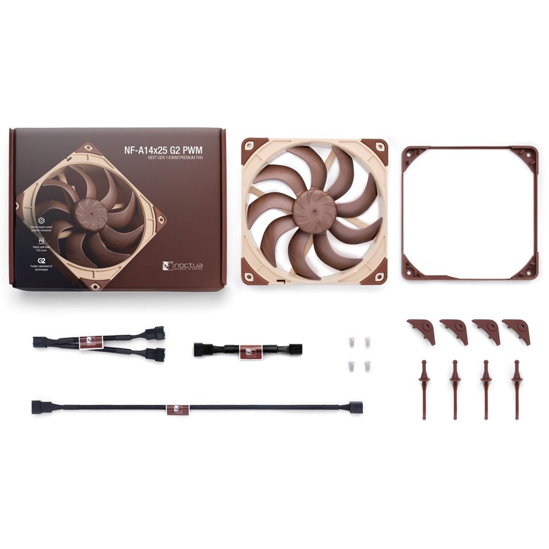 Wentylator NOCTUA 140mm NF-A14x25 G2 PWM