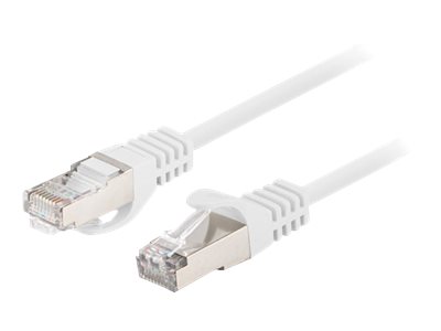 LANBERG Patchcord Cat.6 FTP 2m white 10-pack