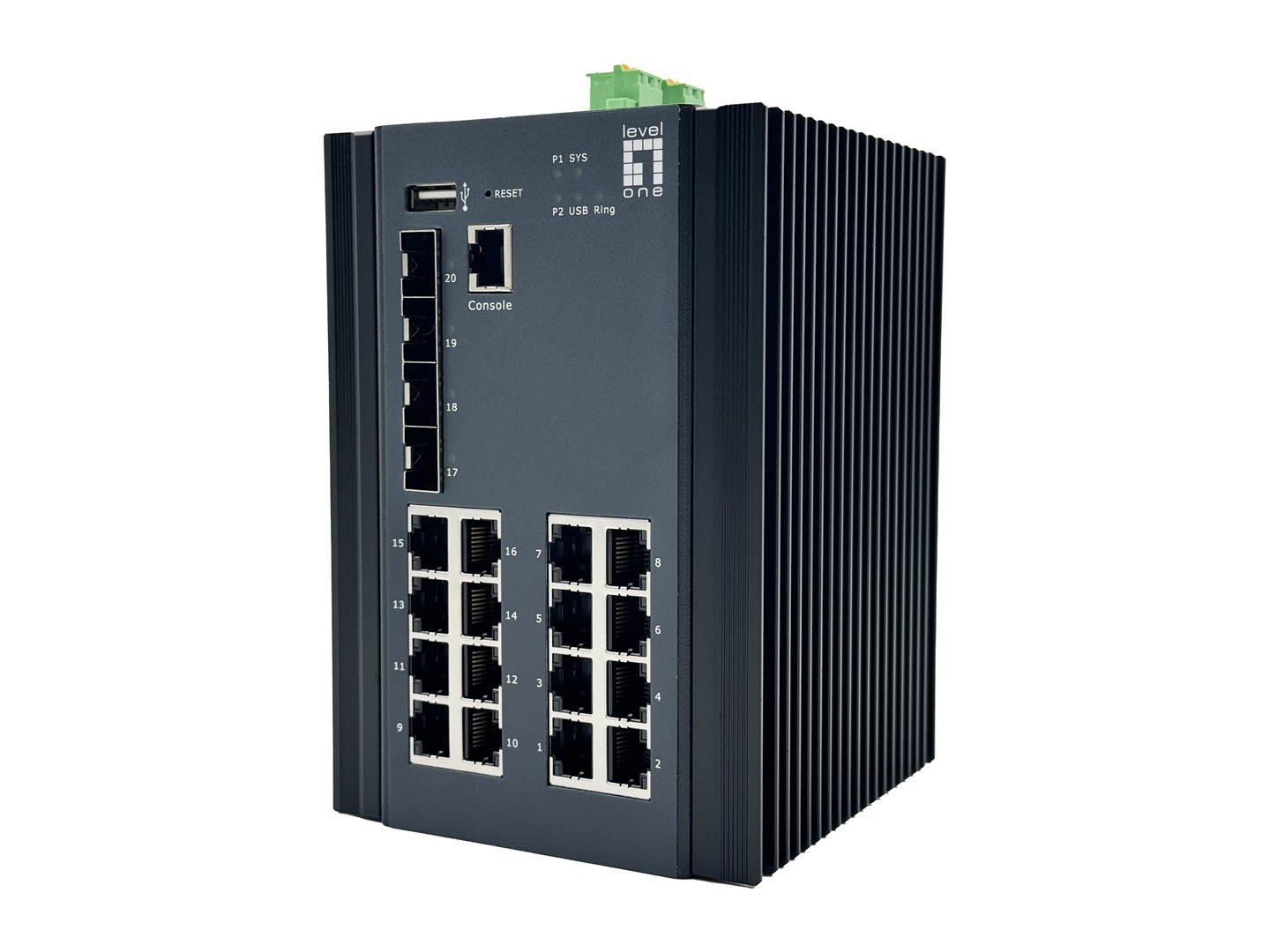 Przełącznik LevelOne 20x GE IGU-2071 16x 1GbE 4x 2.5GbE SFP sw