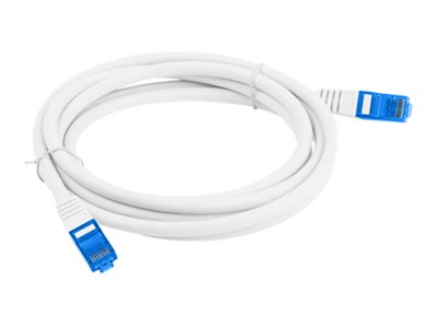 LANBERG patchcord cat.6A FTP LSZH CCA 1m white