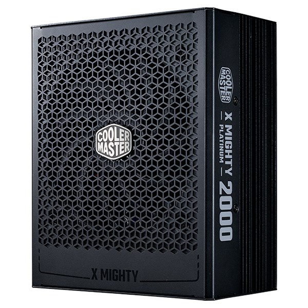 Cooler Master X Mighty Platinum 2000W 230V moduł zasilaczy 24-pin ATX ATX Czarny