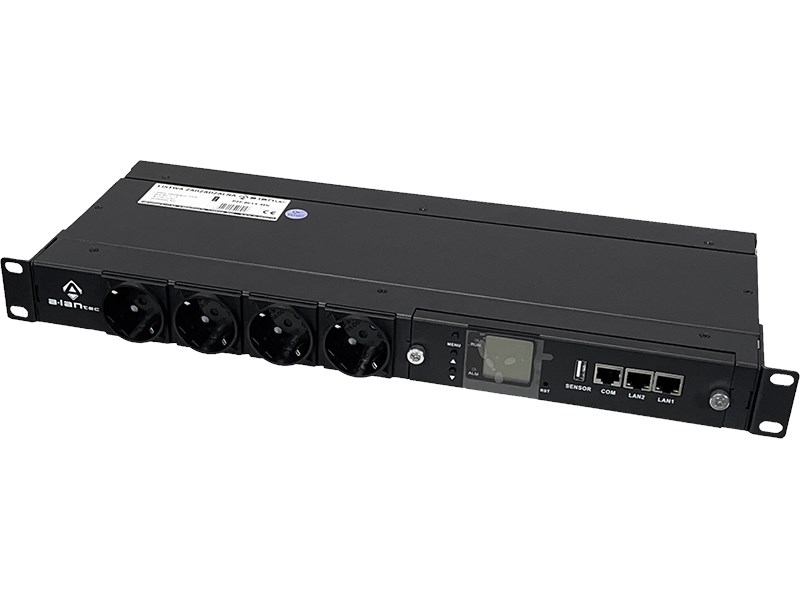 Listwa zasilająca SMART RACK 19" 1f - 8xC13+4xCEE7/5 monitoring środowiskowy i energii AVIZIO POWER