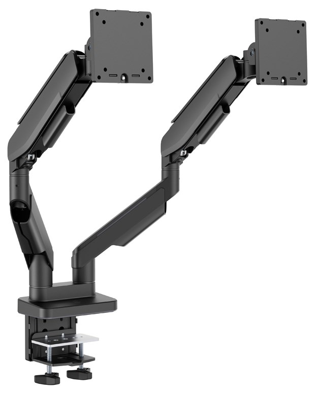 Ramię monitora LC-Power na 2 monitory do 86,36 cm (W) Podwójne
