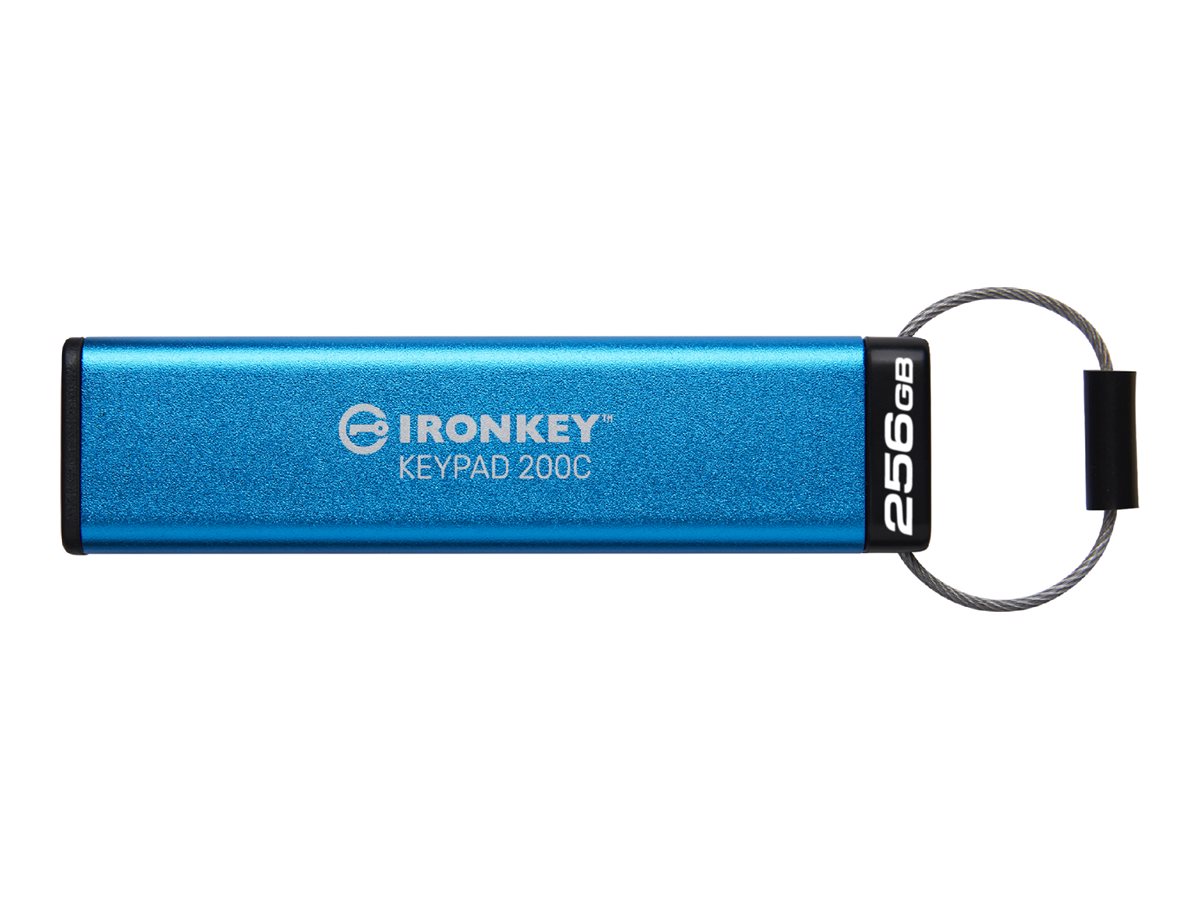 Pendrive 256GB IronKey Keypad 200C USB-C FIPS140-3 Lvl3 AES-256
