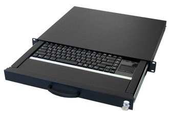 aixcase AIX-19K1UKUSTP-B klawiatura USB QWERTY US English Czarny