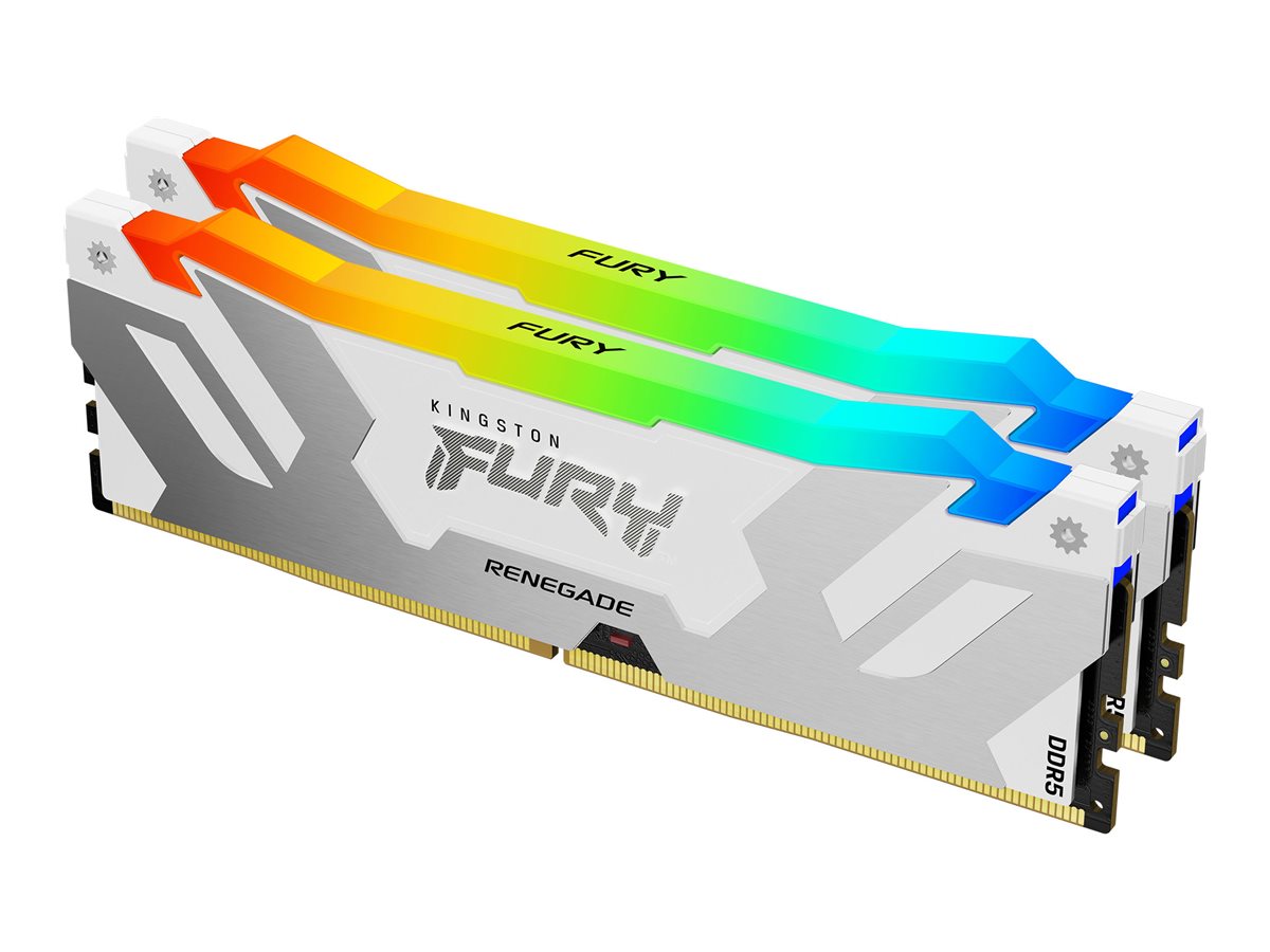 Pamięć RAM Kingston 64GB (2×32GB) DDR5 6400MHz CL32 FURY Renegade RGB