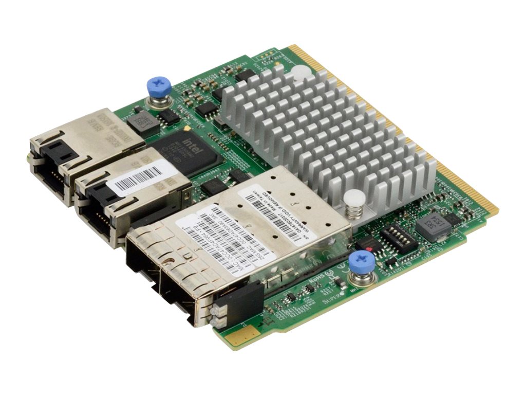 SUPERMICRO LAN SIOM 2+2-port 25G GbE SFP28 RJ45 BCM57414 Retail