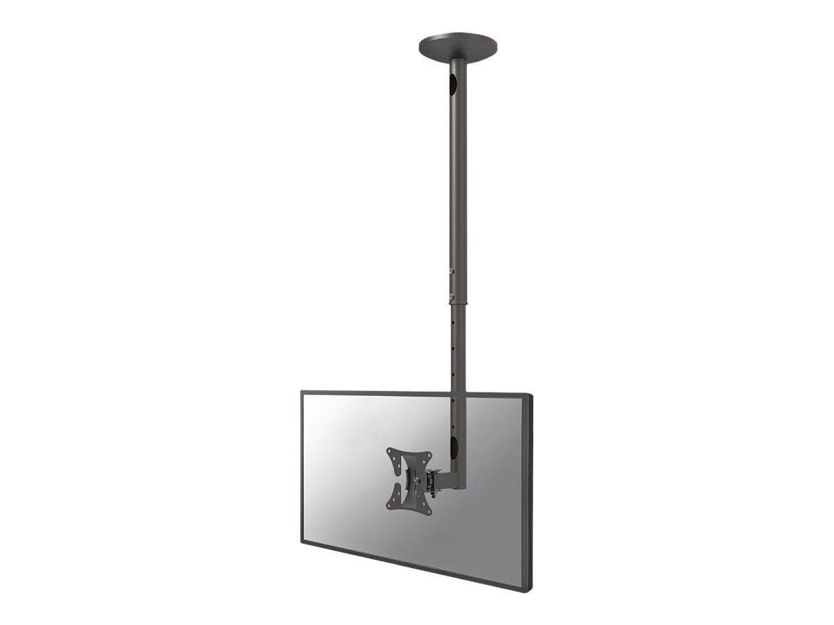 NEOMOUNTS FPMA-C050BLACK Uchwyt sufitowy do monitora 10-30 cali max. 20kg tilt/swivel regulacja wysokości czarny