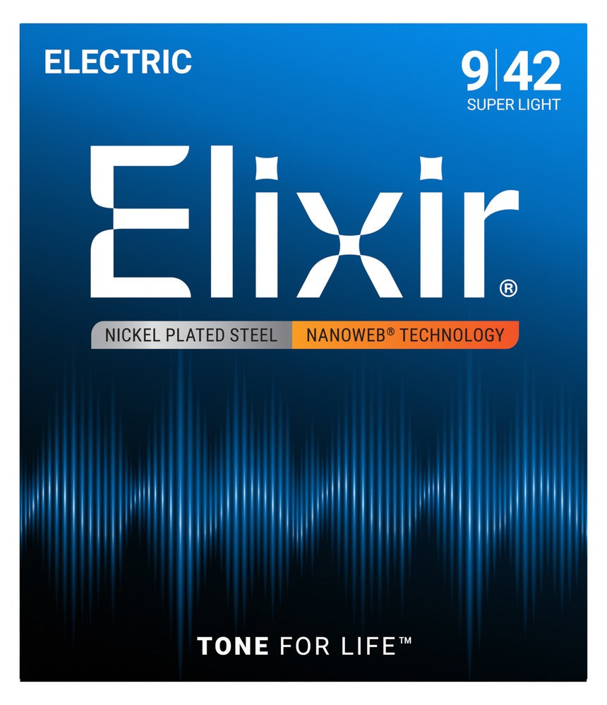 Elixir 12002 Super Light (09-42) NW - Struny do gitary elektrycznej