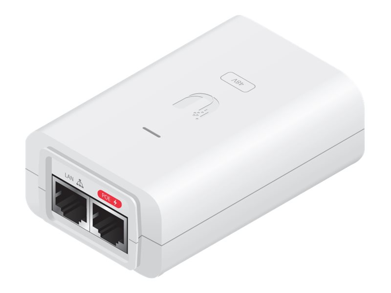 UBIQUITI POE-24-24W-G-WH PoE Adapter 24V 1A 24W Gigabit