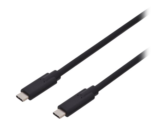 Kabel połączeniowy USB 3.1 Gen.2 SuperSpeed+ 10Gbps Typ USB C/USB C M/M, Power Delivery 1m Czarny
