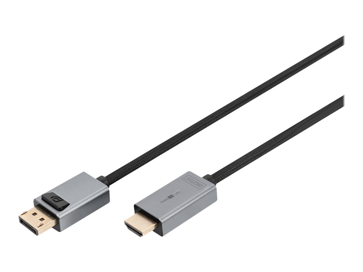 Kabel adapter DisplayPort - HDMI 4K 30Hz DP/HDMI M/M 3m