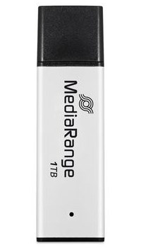 MediaRange MR1905-1 pamięć USB 1 TB USB Typu-A 3.2 Gen 1 (3.1 Gen 1) Czarny, Srebrny