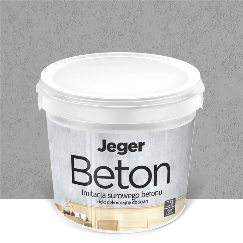 PLASTER DECOR JEGER BETON 7KG NAPOLI