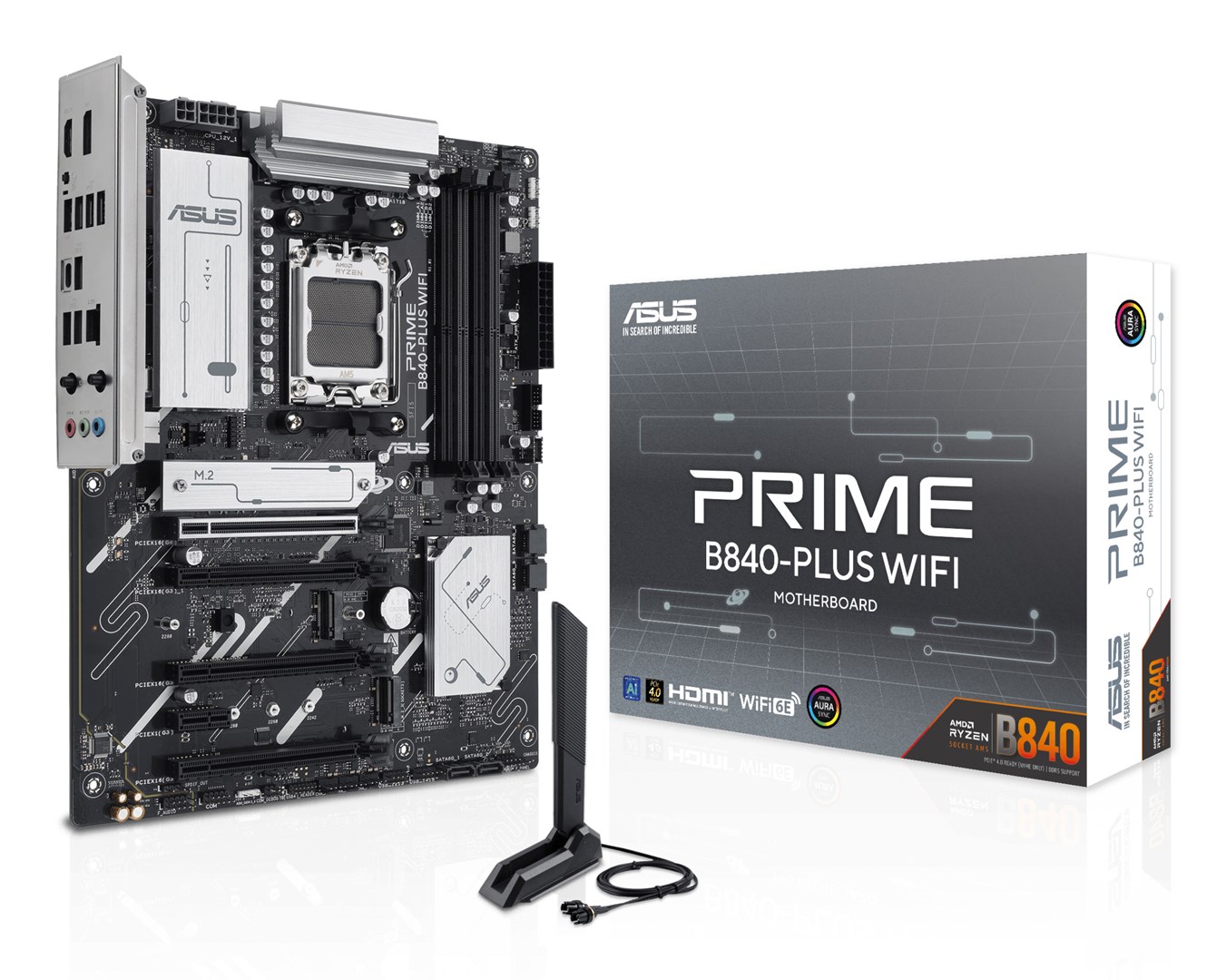 ASUS PRIME B840-PLUS WIFI AMD B840 Gniazdo AM5 ATX