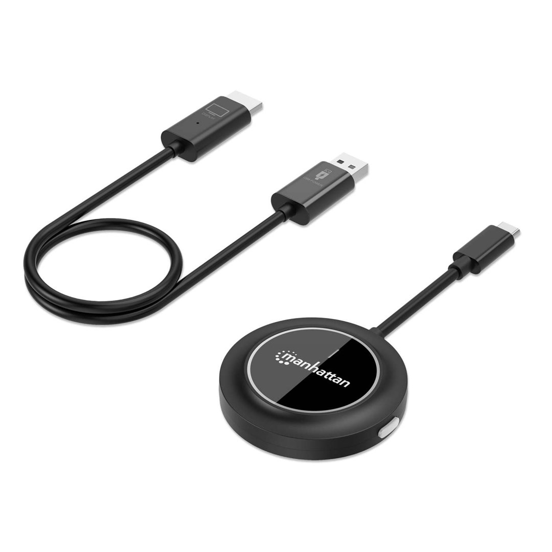 Bezprzewodowy transmiter obrazu USB-C do HDMI 1080p do 30m