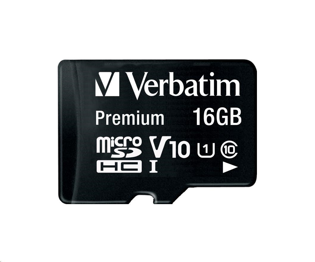 Karta pamięci microSDHC 16GB Class10 UHS-I + Adapter