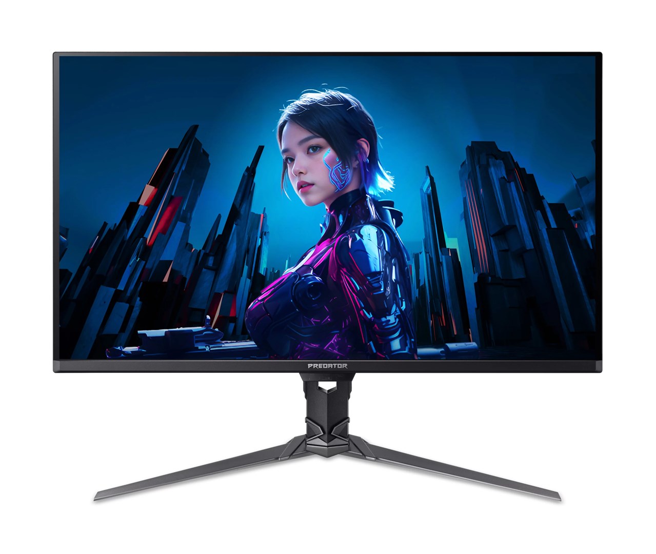 Acer Predator X32 X5 X32X5bmiiphuzx monitor komputerowy 80 cm (31.5") 3840 x 2160 px 4K Ultra HD QD-OLED Ekran dotykowy Czarny