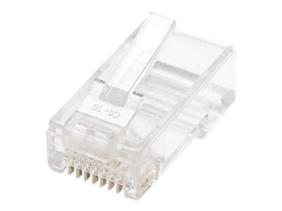 Wtyk RJ45 UTP na drut 8p8c kat.5e słoik 100szt.