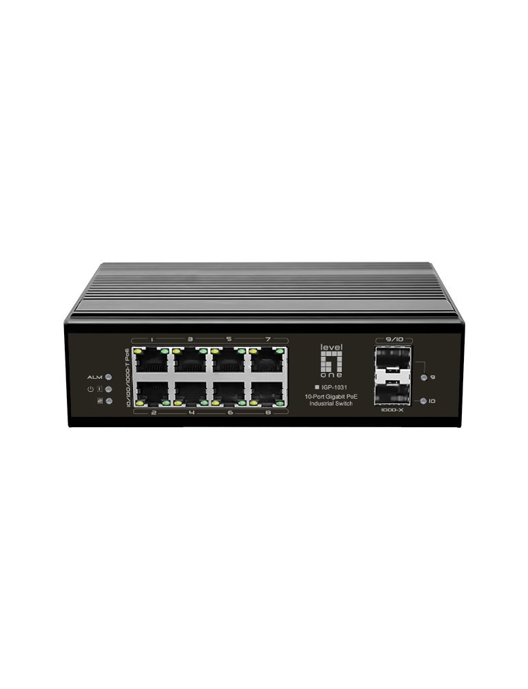 Przełącznik sieciowy LevelOne IGP-1031 Gigabit Ethernet (10/100/1000) Power over Ethernet (PoE)