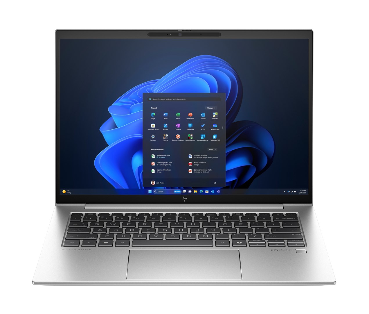HP EliteBook 840 14 inch G11 Notebook PC Intel Core Ultra 5 125U Laptop 35,6 cm (14") WUXGA 16 GB DDR5-SDRAM 512 GB SSD Wi-Fi 6E (802.11ax) Windows 11 Pro Srebrny